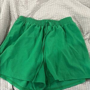 Green Women's Shorts